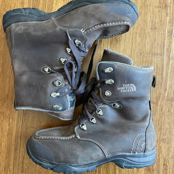 Rare - Men's North Face Insulated Moc Toe Tall Boot, Vintage, size 11 - Picture 8 of 9